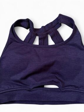 Alphalete trinity purple twilight paddded sports bra